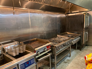 The Anchorage Commercial Kitchen has prep space, cooking space, and walk-in refrigerators and freezer storage options. The Hot Side is $25/hrThe Cold Side is $20/hr